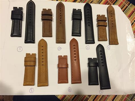 panerai standard strap length|genuine panerai straps.